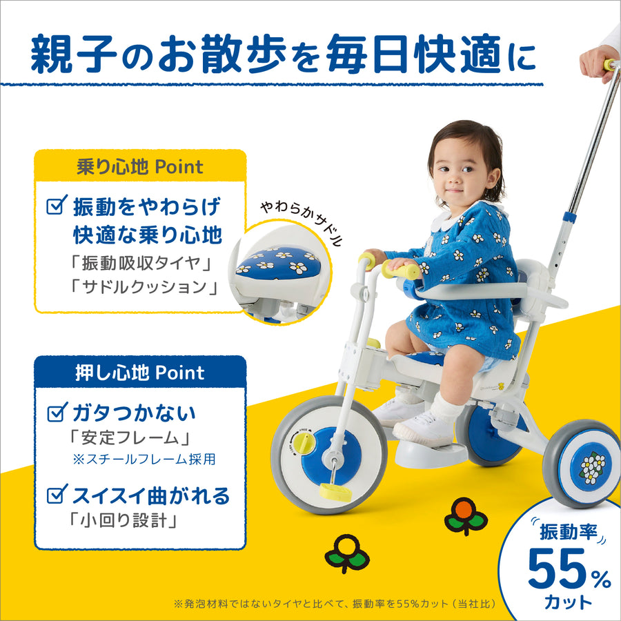 ミッフィー三輪車