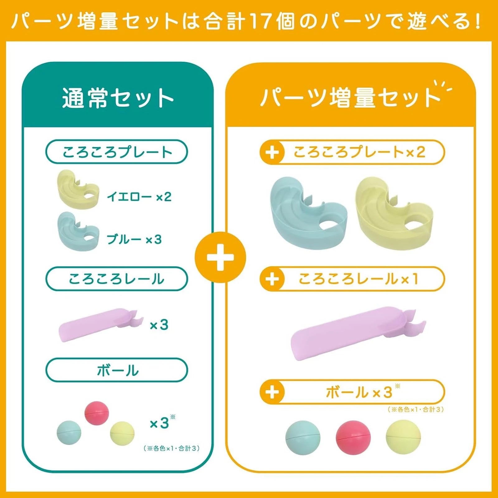 ころころボールジム(ムゲンループジム)パーツ増量セット – アイデス ころころボールジム(ムゲンループジム)パーツ増量セット – アイデス